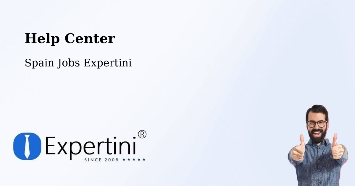 Help Center – Tres Cantos - Spain Jobs Expertini